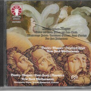 Pierre Boulez Conducts Wagner SACD Meistersinger Prelude Siegfried Idyll Import